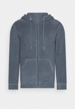 Pier One BORG ZIP-UP JACKET - Fleecejacke - Dark Green -Pier One Verkaufsgeschäft 011099493b5240efb0f14d67b8673274