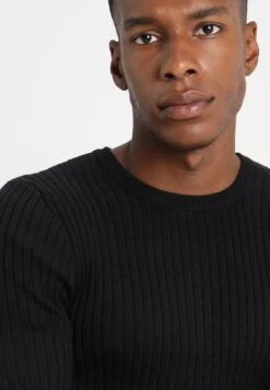 Pier One Strickpullover - Black -Pier One Verkaufsgeschäft 046daf91af9e438e9ff2dcf7c07d6ba1