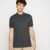 Pier One Poloshirt - Black/grey -Pier One Verkaufsgeschäft 09b87fe4281c42cc93b21a93c62a54e0