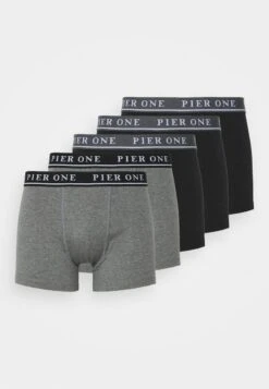 Pier One 5 PACK - Panties - Black/mottled Dark Grey -Pier One Verkaufsgeschäft 0bef183125834ec58b4062b836afe5ae 1
