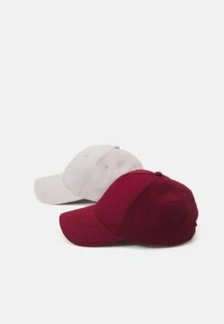 Pier One UNISEX 2 PACK - Cap - Light Grey/berry -Pier One Verkaufsgeschäft 0e39235db2624299b18bab214eb1c946