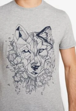 Pier One T-Shirt Print - Mottled Grey -Pier One Verkaufsgeschäft 19bac3e87c214150932db03a2c67e58e