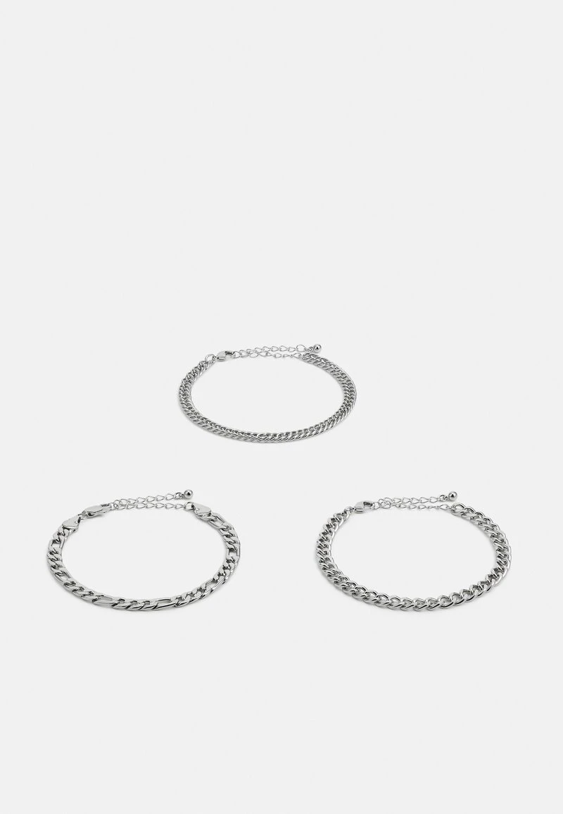 Pier One 3 PACK - Armband - Silver-coloured 6 Pier One 3 PACK - Armband - Silver-coloured – Bild 4