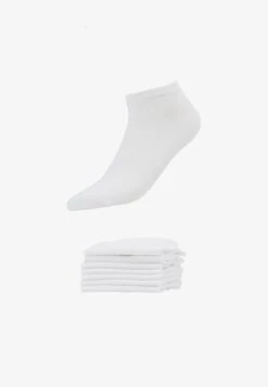 Pier One 7 PACK - Socken - White/black -Pier One Verkaufsgeschäft 217411fe169649c2b3fe48dc63b95bd8