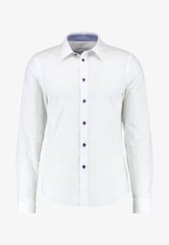 Pier One Hemd - White/blue -Pier One Verkaufsgeschäft 2b9d03cd92884ad19608d60ca1b3ea75