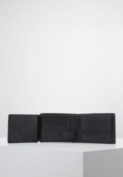 Pier One LEATHER - Geldbörse - Black -Pier One Verkaufsgeschäft 375201c687084b3aad51c447f5e69399