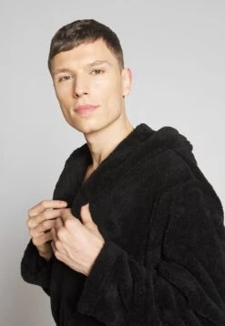 Pier One Bademantel - Black -Pier One Verkaufsgeschäft 46ddd89e67e647d9a552c22e74d82b35