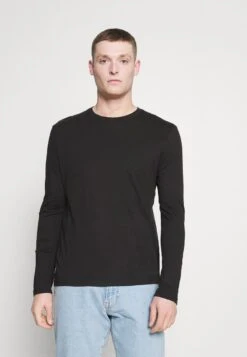 Pier One 5 PACK - Langarmshirt - White/dark Blu/grey -Pier One Verkaufsgeschäft 504fb867bed4445ca997ccec5c3b3174