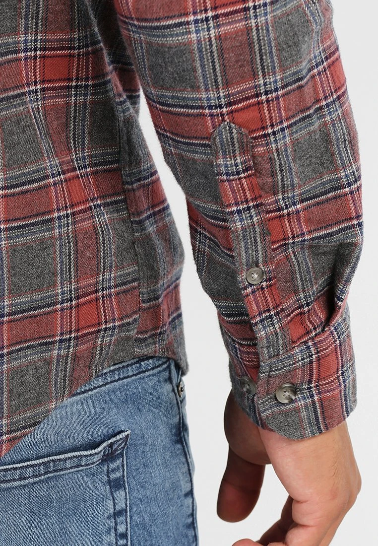 Pier One Hemd - Grey/coral 7 Pier One Hemd - Grey/coral – Bild 5