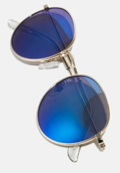 Pier One UNISEX - Sonnenbrille - Gold-coloured/blue -Pier One Verkaufsgeschäft 58667f5b91e7429a83a0090b1de6725c