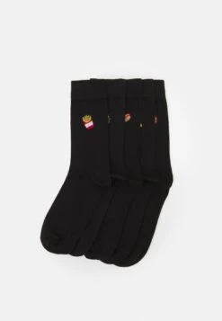 Pier One 5 PACK - Socken - Black -Pier One Verkaufsgeschäft 5e504e39fd494e488a3f9c9919e06652 1
