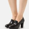 Pier One LEATHER - Pumps - Black -Pier One Verkaufsgeschäft 6091f7fb242144dd8711c810e2744f70