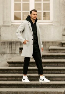 Pier One Klassischer Mantel - Grey 13 Pier One Klassischer Mantel - Grey -Pier One Verkaufsgeschäft 6234ec72212c42e0af872e2fd5745294