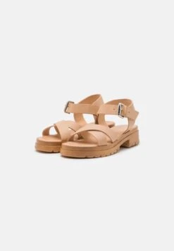 Pier One LEATHER - Riemensandalette - Beige -Pier One Verkaufsgeschäft 62645cd5fed64454a3a96d6d6e88fbe9