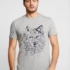 Pier One T-Shirt Print - Mottled Grey -Pier One Verkaufsgeschäft 6b2a5d35469c4e41b5b31108b481ad55