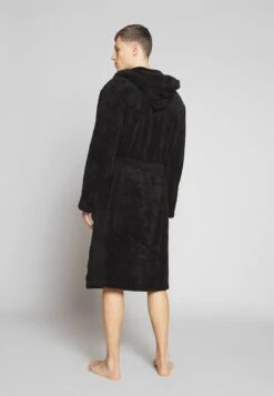 Pier One Bademantel - Black -Pier One Verkaufsgeschäft 75a98de977234435b0a886383a91af9e