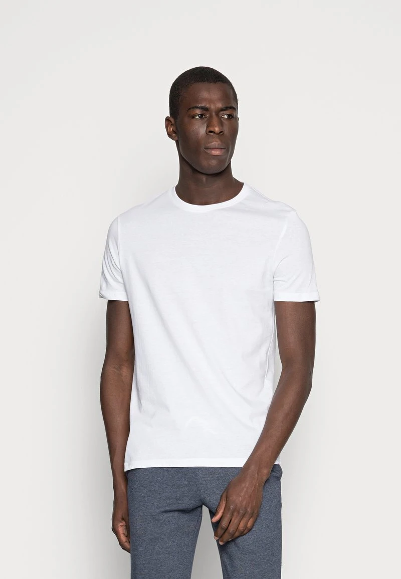 Pier One 3 PACK - T-Shirt Basic - White/black/light Grey 4 Pier One 3 PACK - T-Shirt Basic - White/black/light Grey – Bild 2