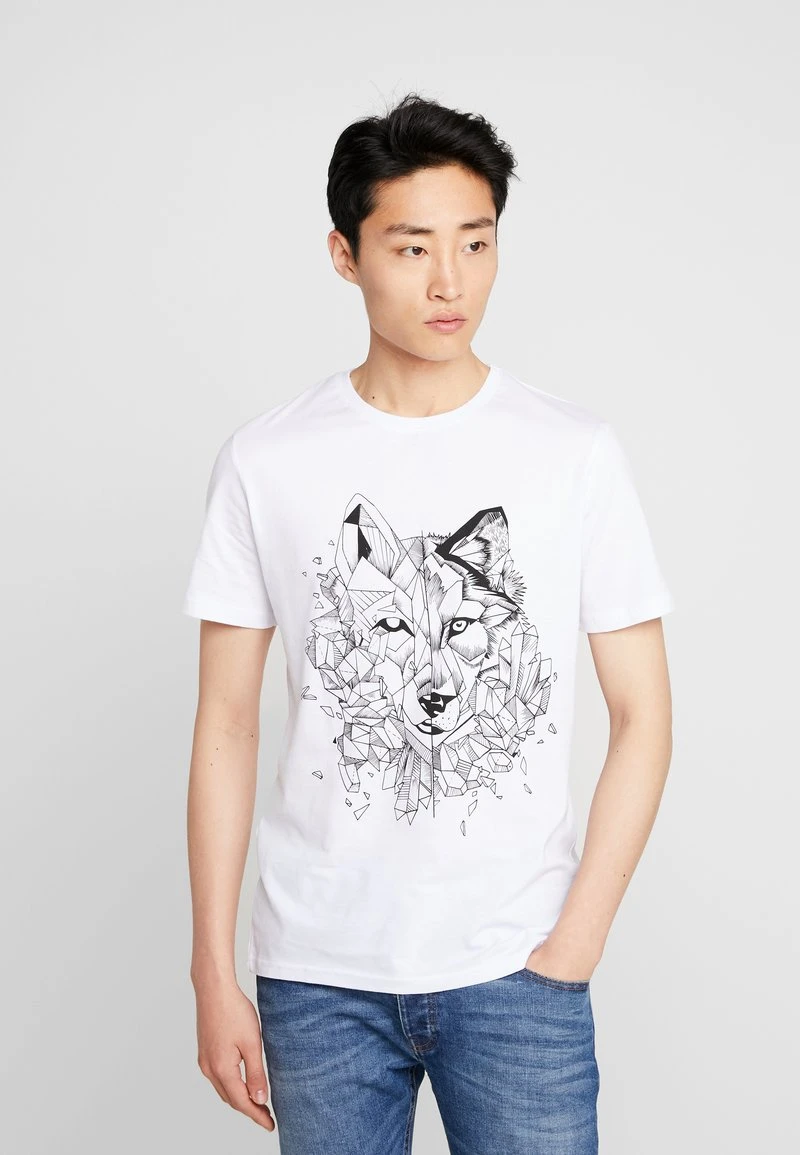 Pier One T-Shirt Print - White 3 Pier One T-Shirt Print - White