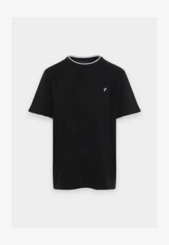 Pier One PIQUE EMBRO DETAIL - T-Shirt Basic - Dark Blue -Pier One Verkaufsgeschäft 7e71ffc743c24636b8516f5dbb4a5e75