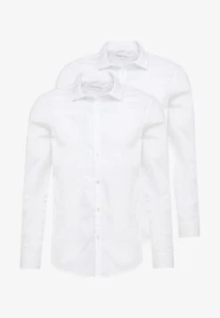 Pier One 2 PACK - Businesshemd - White -Pier One Verkaufsgeschäft 80b0853fe93b4ce78b05673341572c11