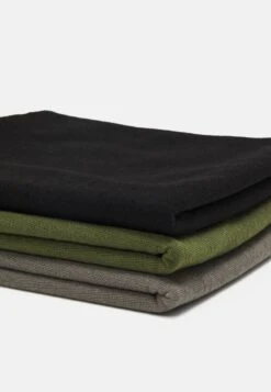 Pier One 3 PACK UNISEX - Schlauchschal - Black, Grey, Olive -Pier One Verkaufsgeschäft 84f98a206bd54f27bd29605e058c4b38