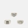 Pier One 3 PACK - Ring - Silver-coloured -Pier One Verkaufsgeschäft 85173824d70b47e6b7a185011a75883a 1