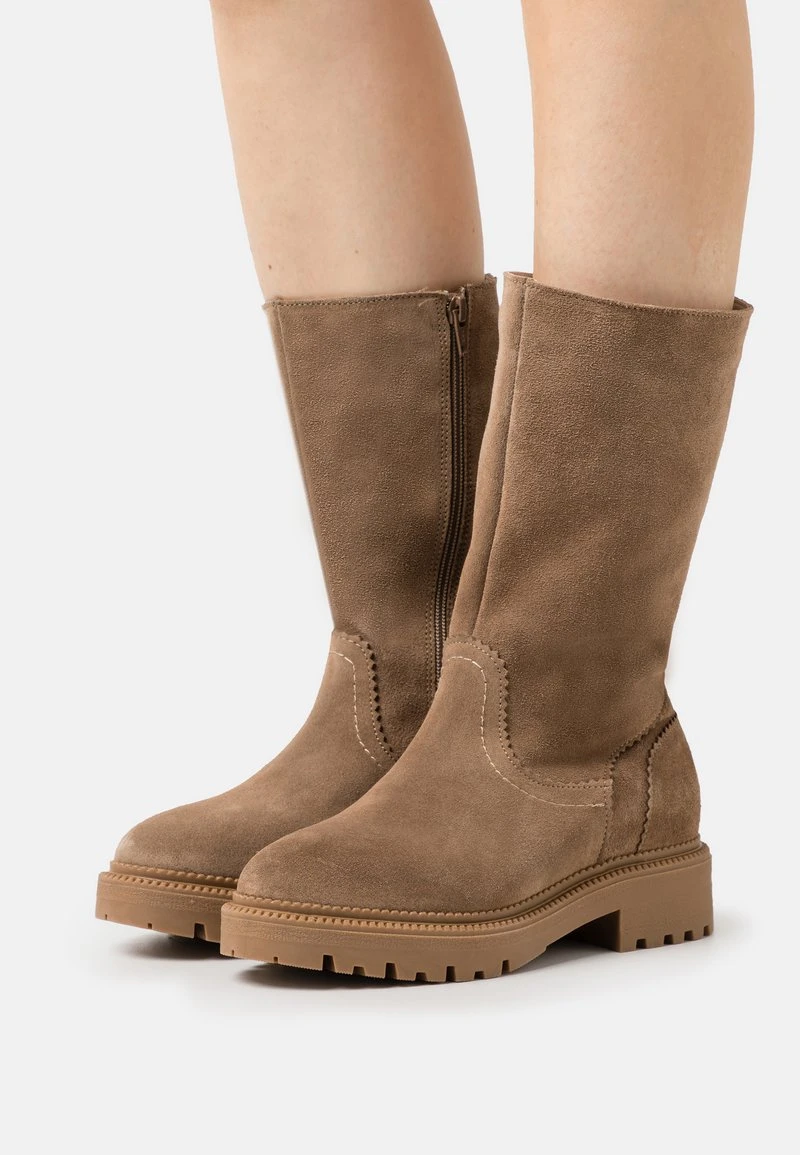 Pier One LEATHER WINTER BOOT - Stiefel - Taupe 3 Pier One LEATHER WINTER BOOT - Stiefel - Taupe