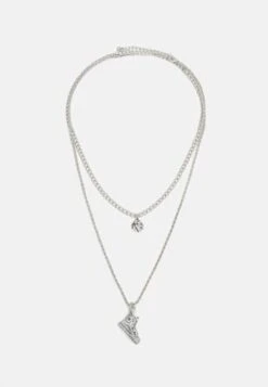 Pier One UNISEX 2 PACK - Halskette - Silver-coloured -Pier One Verkaufsgeschäft 9d038e7670c342348d18a1c1009866cc