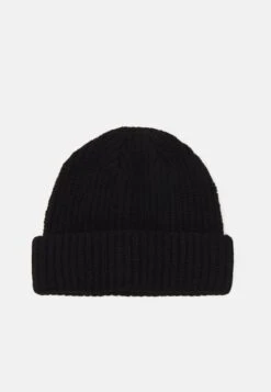 Pier One SHORT MICRO BEANIE UNISEX - Mütze - Black -Pier One Verkaufsgeschäft 9f21733eb7c144e99d0caa1c7530c76b 1