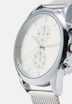 Pier One UNISEX - Chronograph - Silver-coloured -Pier One Verkaufsgeschäft a3b13f9297e1480998985e1a2a89197f