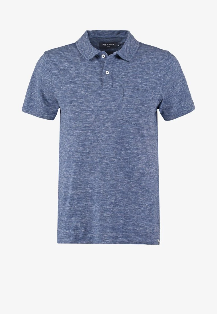 Pier One Poloshirt - Blue Melange 7 Pier One Poloshirt - Blue Melange – Bild 5