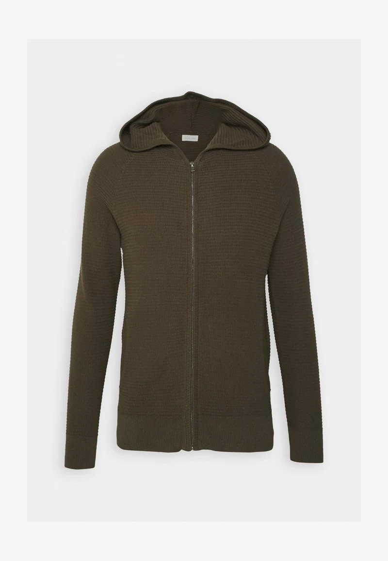 Pier One Strickjacke - Olive 3 Pier One Strickjacke - Olive