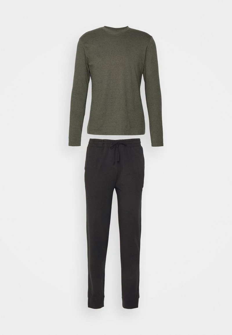 Pier One Nachtwäsche Set - Black/khaki 8 Pier One Nachtwäsche Set - Black/khaki – Bild 6