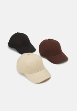 Pier One UNISEX 3 PACK - Cap - Black/dark Brown/beige 12 Pier One UNISEX 3 PACK - Cap - Black/dark Brown/beige -Pier One Verkaufsgeschäft c2733f675ca44ebd8c1145369473dacc 1