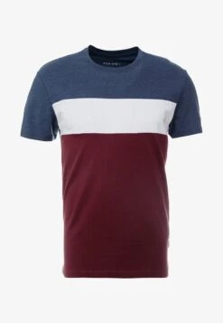 Pier One T-Shirt Print - Bordeaux / Dark Blue -Pier One Verkaufsgeschäft d46de368a5e64dda9995710ec9cb589c
