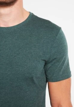 Pier One T-Shirt Basic - Green Melange -Pier One Verkaufsgeschäft d508f159fdf845899bceb24aac987afc