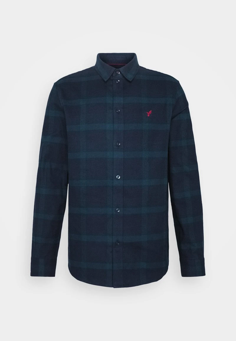 Pier One Hemd - Dark Blue/teal 3 Pier One Hemd - Dark Blue/teal