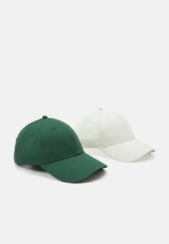 Pier One UNISEX 2 PACK - Cap - Green/off White 12 Pier One UNISEX 2 PACK - Cap - Green/off White -Pier One Verkaufsgeschäft dc65a133b29b44b0b489ea3a78f3a08f 1