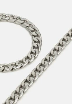 Pier One 2PACK SET - Halskette - Silver-coloured -Pier One Verkaufsgeschäft df2f201b74344f4db97bf89a3f01a241