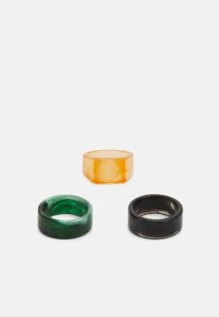 Pier One 3 PACK - Ring - Black/green/orange -Pier One Verkaufsgeschäft e0e17c68eb394d738bc8f7b1176a270e 1