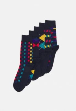 Pier One 5 PACK - Socken - Green/red -Pier One Verkaufsgeschäft e2951d8578934802a01135cff0613ebe