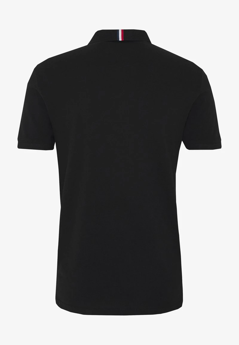 Pier One TRICOLORE TRIM POLO - Poloshirt - Black 4 Pier One TRICOLORE TRIM POLO - Poloshirt - Black – Bild 2