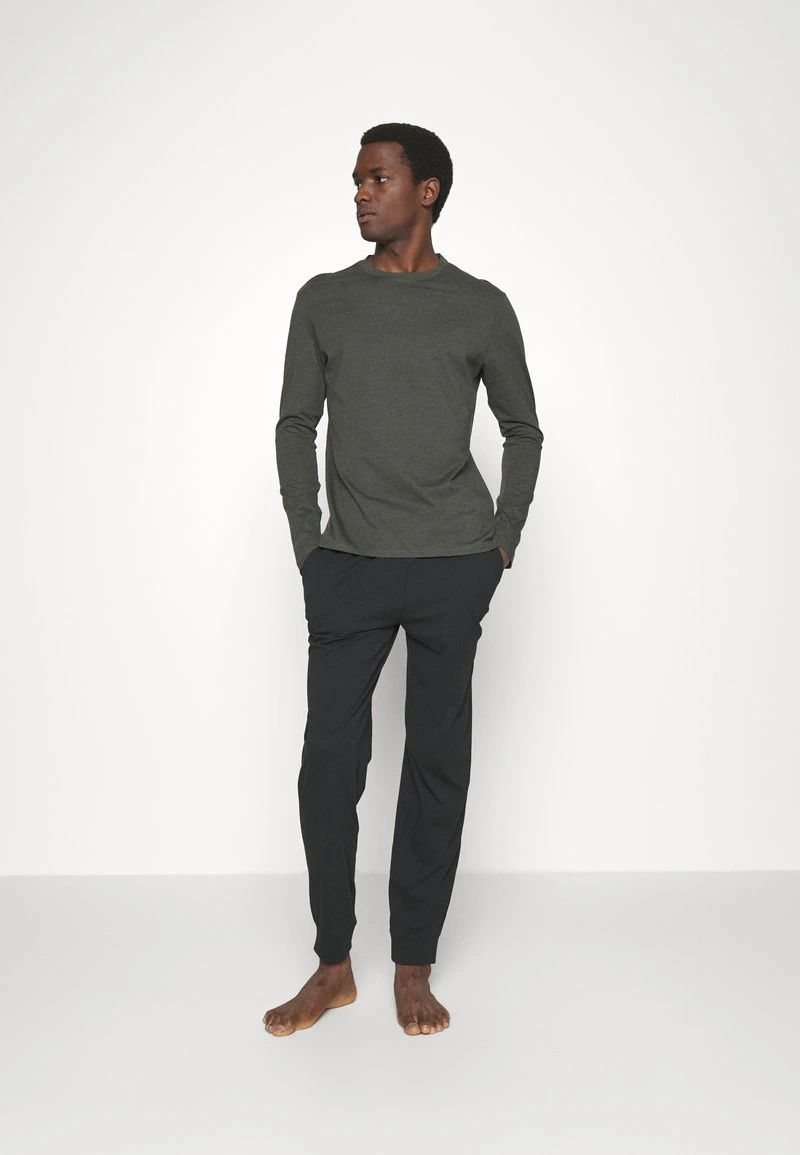 Pier One Nachtwäsche Set - Black/khaki 4 Pier One Nachtwäsche Set - Black/khaki – Bild 2