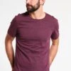 Pier One T-Shirt Basic - Bordeaux Melange -Pier One Verkaufsgeschäft f8786116f078433ead2135d29ff876ec