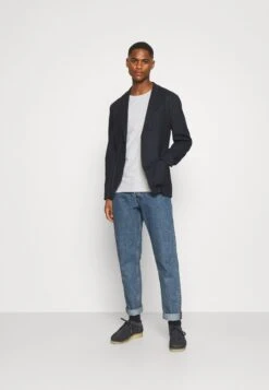 Pier One T-Shirt Basic - Black/white/light Grey